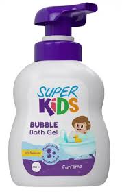 سوبر كيدز بابلز جيل 300 ملي بالعنب ( موف )